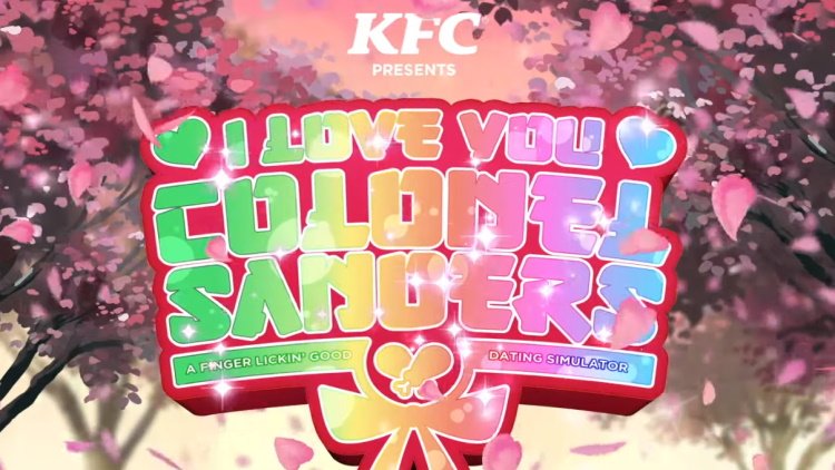 I Love You Colonel Sanders - A Finger Lickin’ Good Dating Simulator header