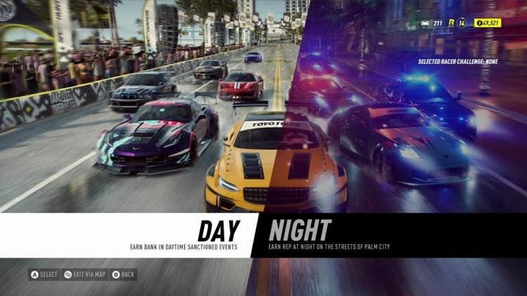 Need for Speed - day and night