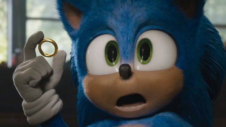Updated Sonic the Hedgehog movie model