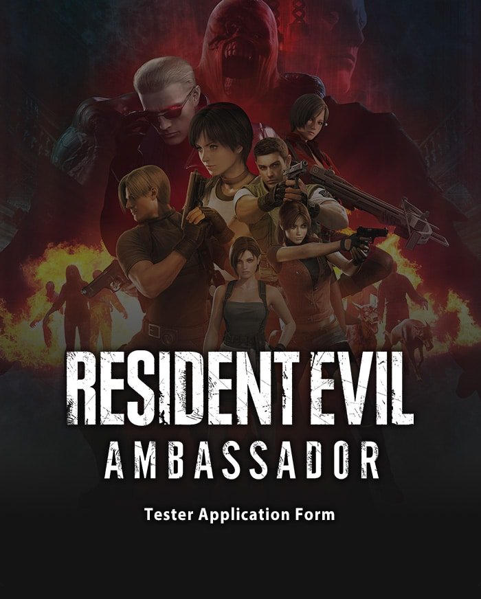 Resident Evil Ambassador Test Application Form