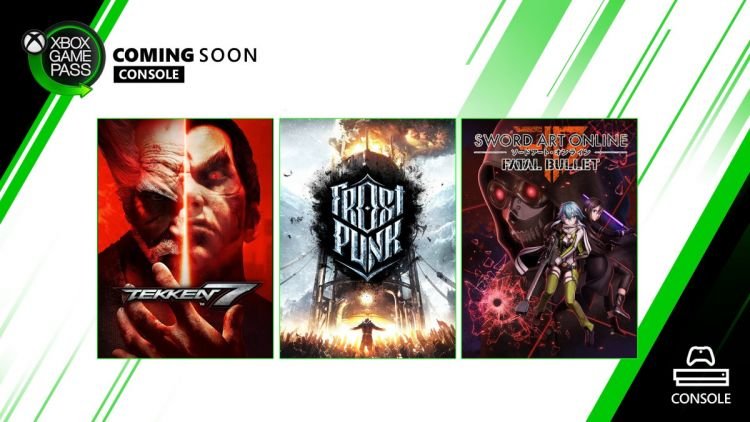 Xbox Game Pass Console Games Jan 2020