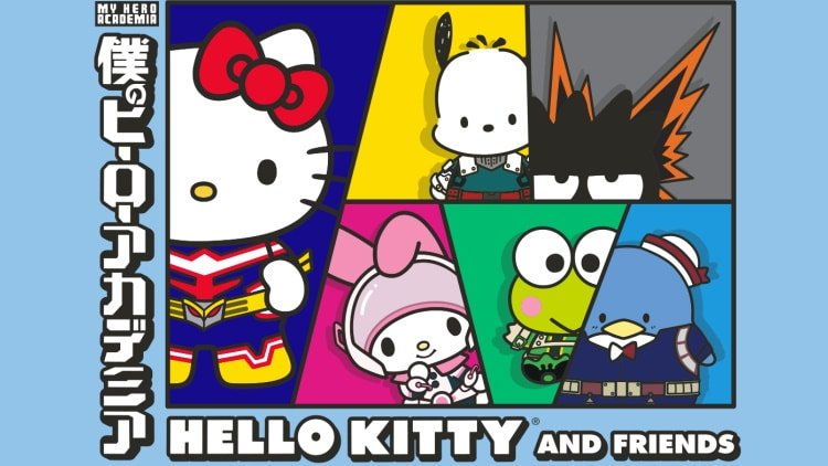 My Hero Academia x Hello Kitty and Friends Join Forces