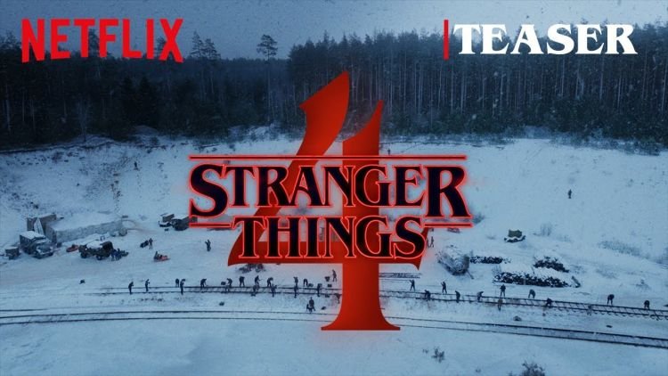 Netflix Stranger Things 4 logo header
