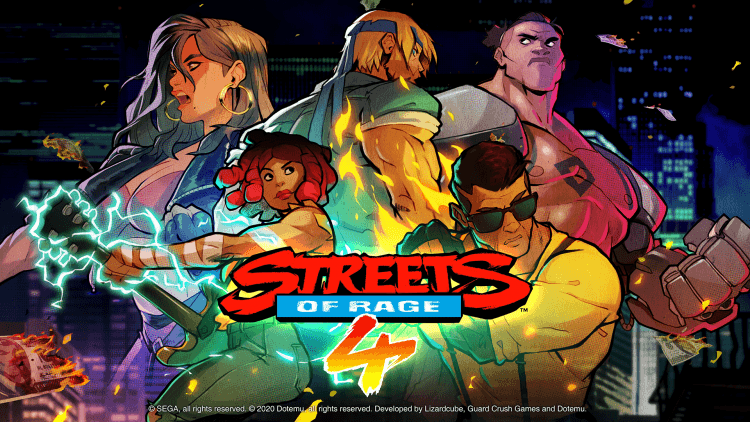 Streets of Rage 4 5th player announcement and release date-01.png