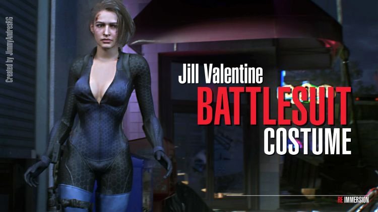 Jill Valentine Resident Evil 5 Battle Suit