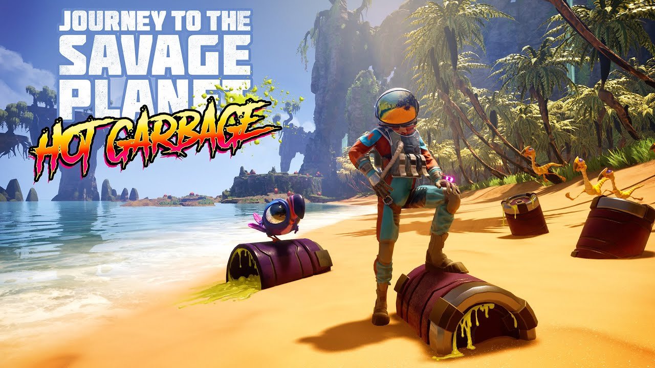 Journey to the Savage Planet Hot Garbage DLC Header