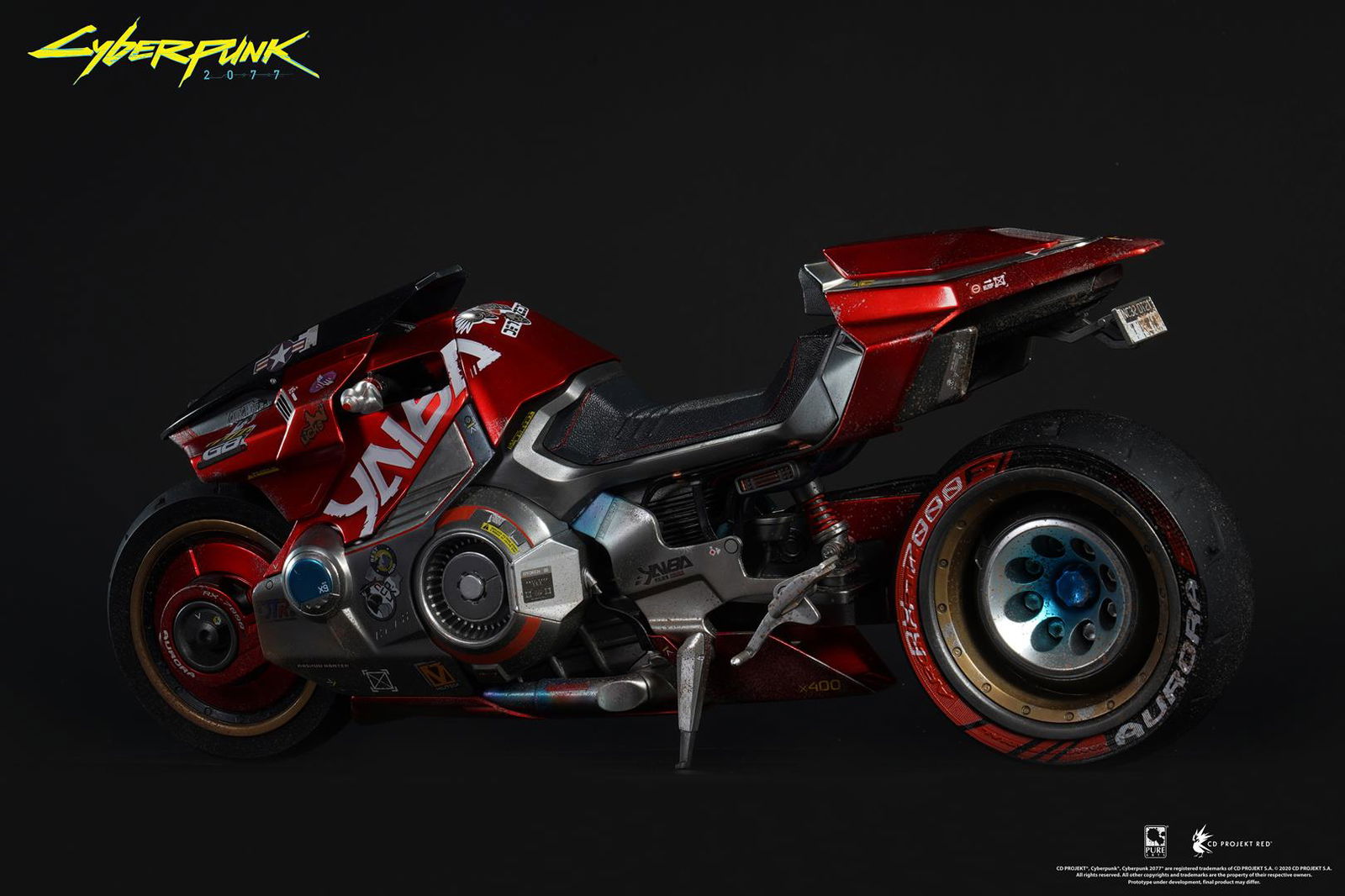 Check out Pureart’s sexy Yaiba Kusanagi sportbike from Cyberpunk 2077