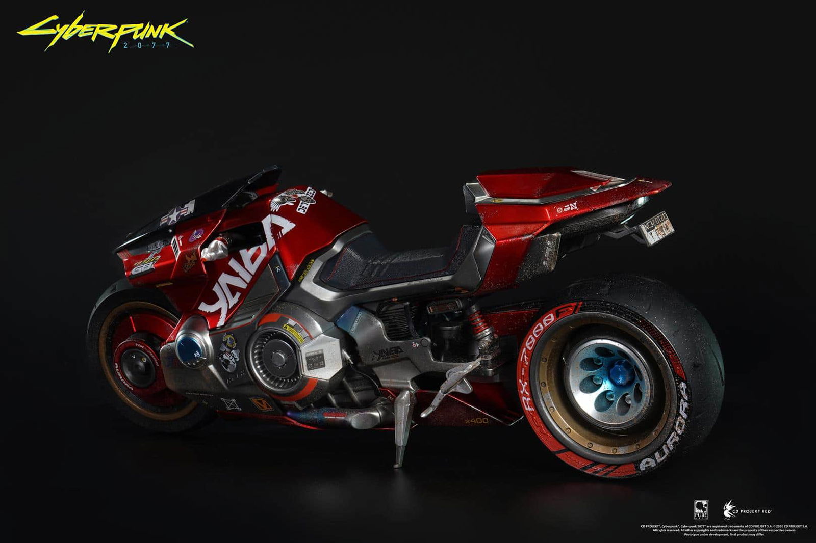 Check out Pureart’s sexy Yaiba Kusanagi sportbike from Cyberpunk 2077