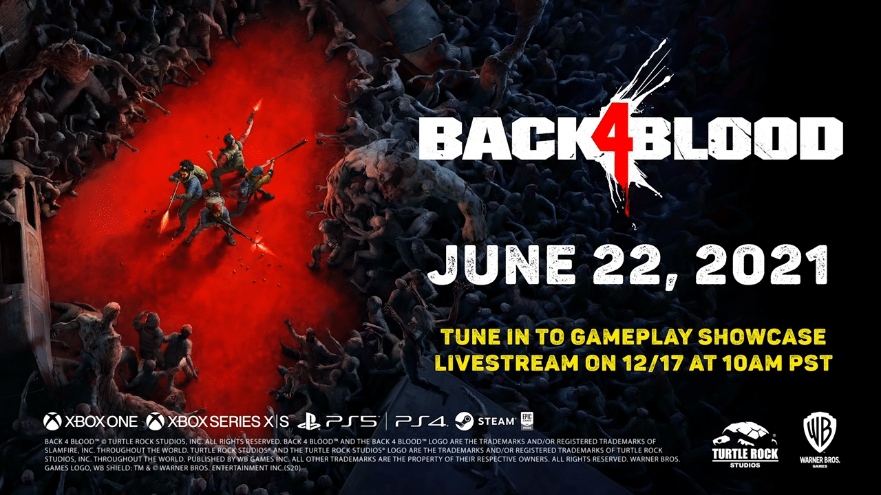 Turtle Rock Studios - Back 4 Blood Release Date Image