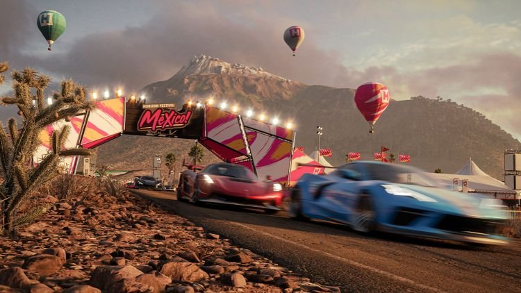 Forza Horizon 5 - Cars in blur