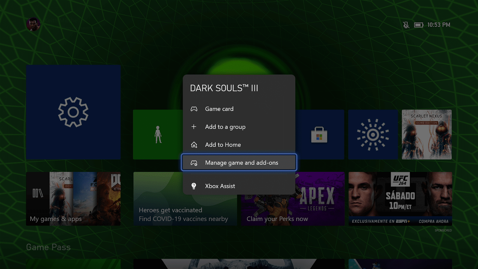 How to enable FPS Boost for Dark Souls III on Xbox Series X|S 