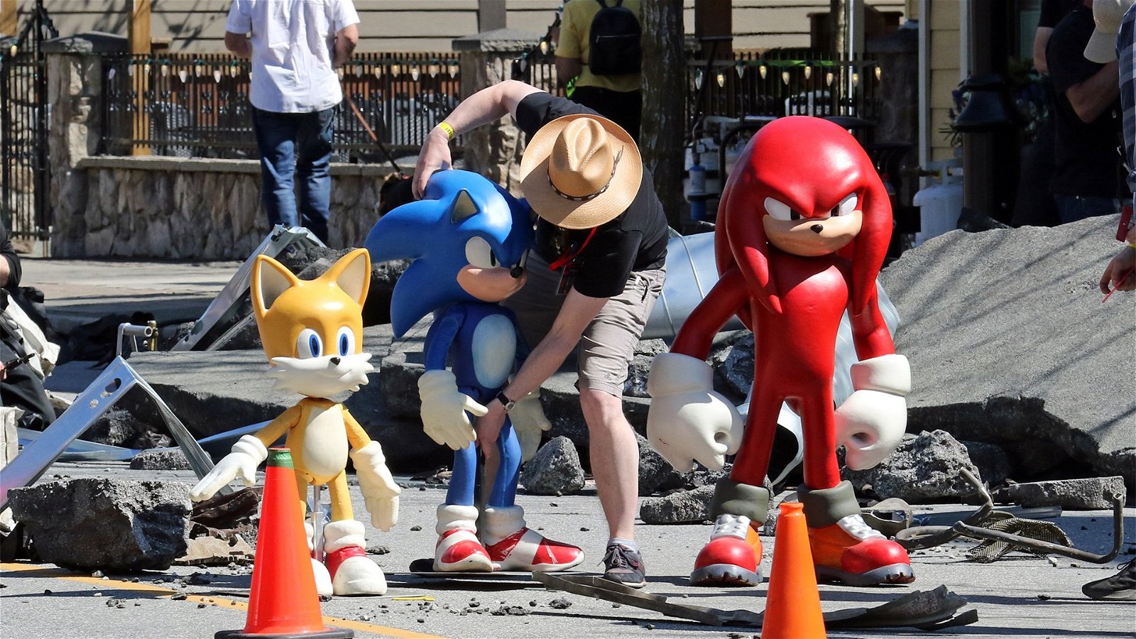 Sonic The Hedgehog 2 set photo