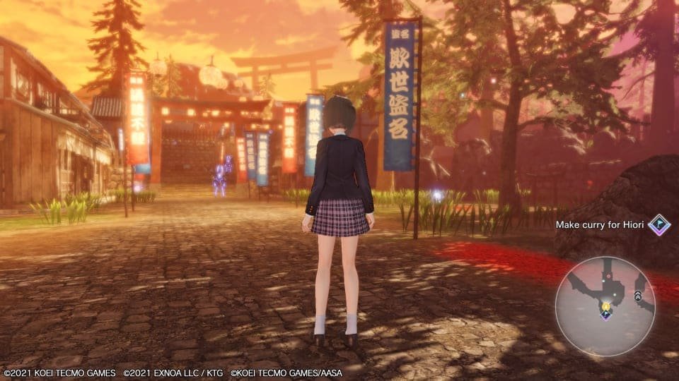 First look at the Heartscape. Blue Reflection Second Light