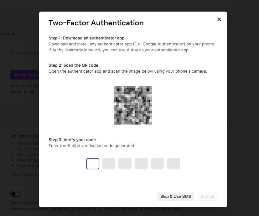 How to Reset/Change your Twitch Password and Enable 2FA, by Fixes