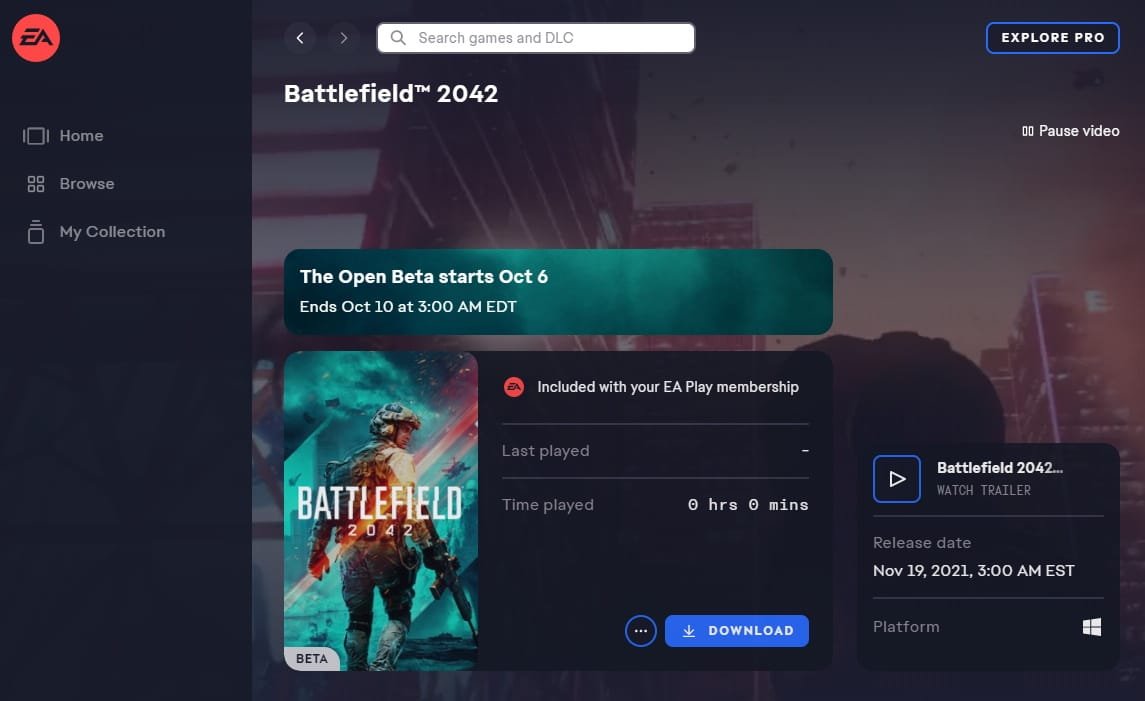 Battlefield 2042 - Download