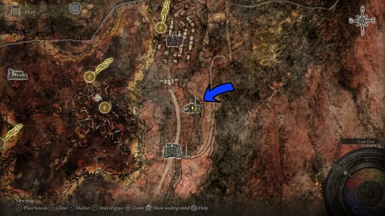 Elden Ring - Where to find the Unalloyd Gold Needle-Gowy's Hut