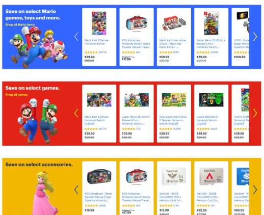 Best Buy is offering rare Nintendo Switch game deals for Mar10 Day