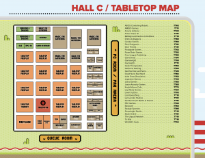 PAX East 2022 Expo Hall Tabletop Map