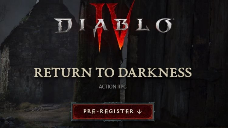 Diablo 4 pre-registration