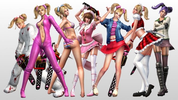 Lollipop Chainsaw Outfits