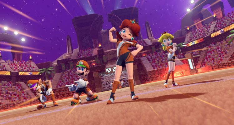 Mario Strikers Battle League Daisy