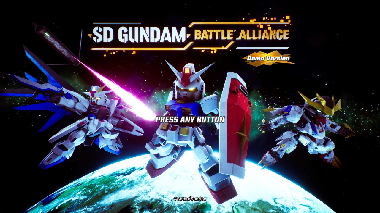 SD Gundam Battle Alliance Header
