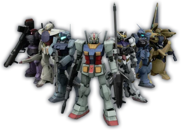 Gundam Evolution units