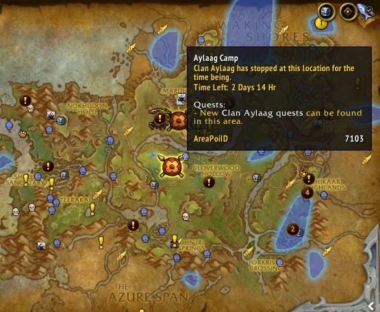 Dragonflight Alpha Maps - Dragon Isles, Overworld, The Azure Vault