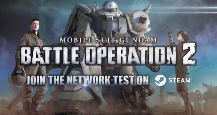MOBILE SUIT GUNDAM BATTLE OPERATION 2 - Steam Announcement _ PC