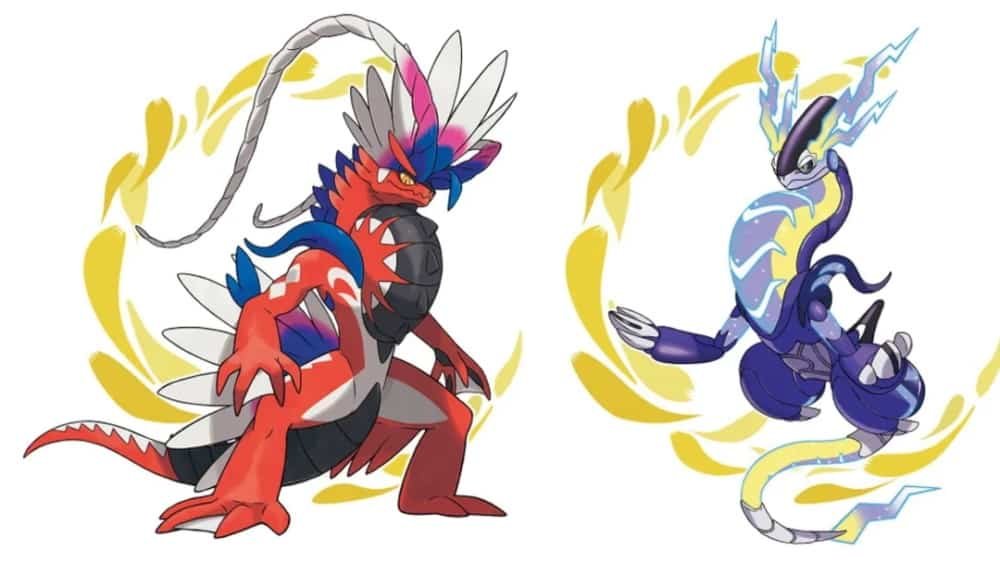 Top 10 Characters In Pokémon Scarlet and Violet - Miraidon and Koraidon
