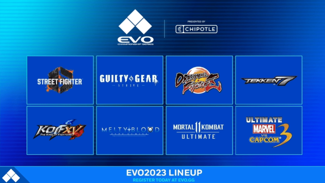 EVO 2023 Fight Game Line-up