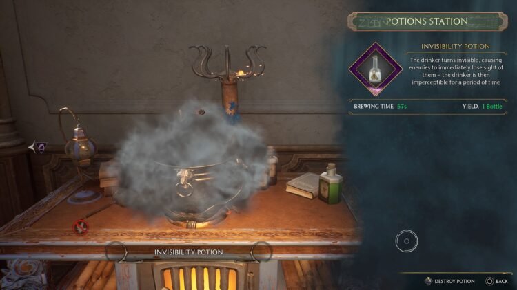 How To Make Invisibility Potion in Hogwarts Legacy-03