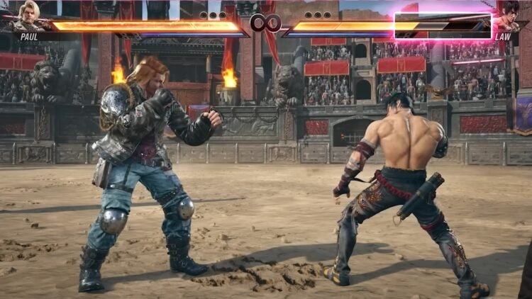 Tekken 8 - Paul and Law face off