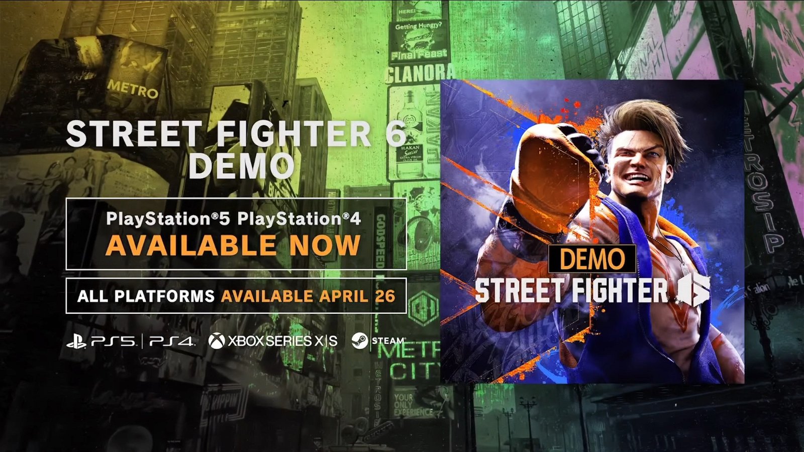 Street Fighter 6 demo April 2023
