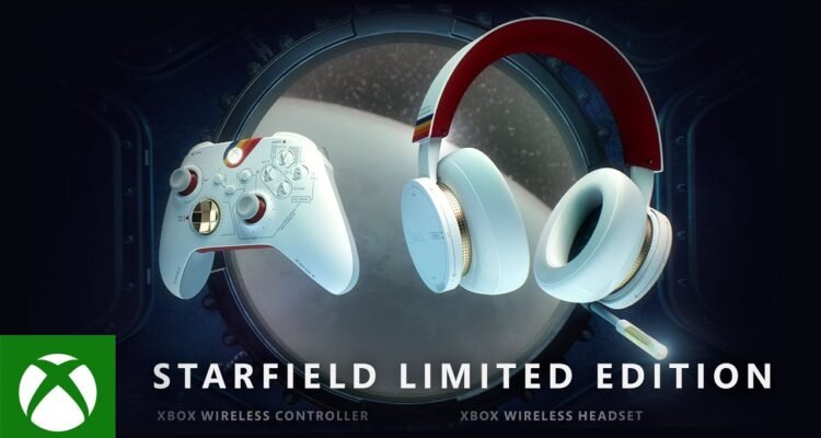 Xbox Starfield Limited Editon Controller and Headset