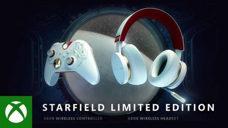 Xbox Starfield Limited Editon Controller and Headset