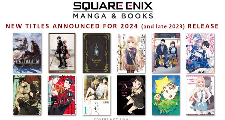 Square Enix Manga And Books Gives Fans A Little Bit Of Everything