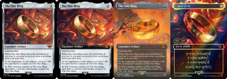 Magic: The Gathering Lord of the Rings Tales of Middle Earth The One Ring