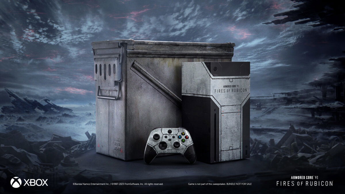 Microsoft Unveils Armored Core 6-Themed Xbox Series X Console and ...