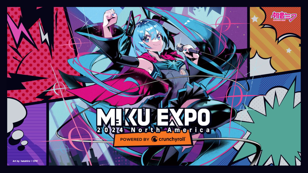 HATSUNE MIKU EXPO North America Tour Powered by Crunchyroll Coming in 2024