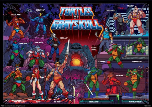 Turtles of Grayskull Masters of the Universe Teenage Mutant Ninja Turtles