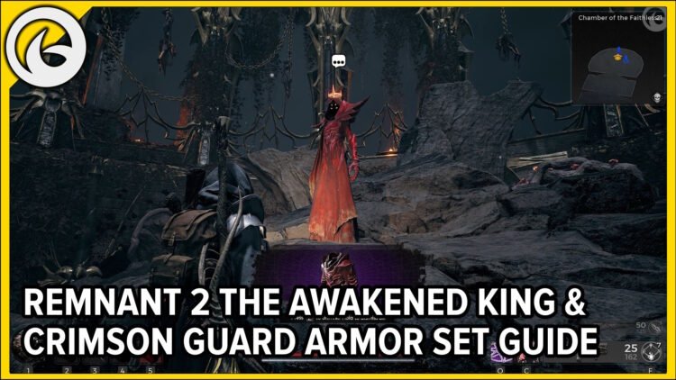 Remnant 2 - The Awakened King True Ending and Crimson Guard Armor set guide