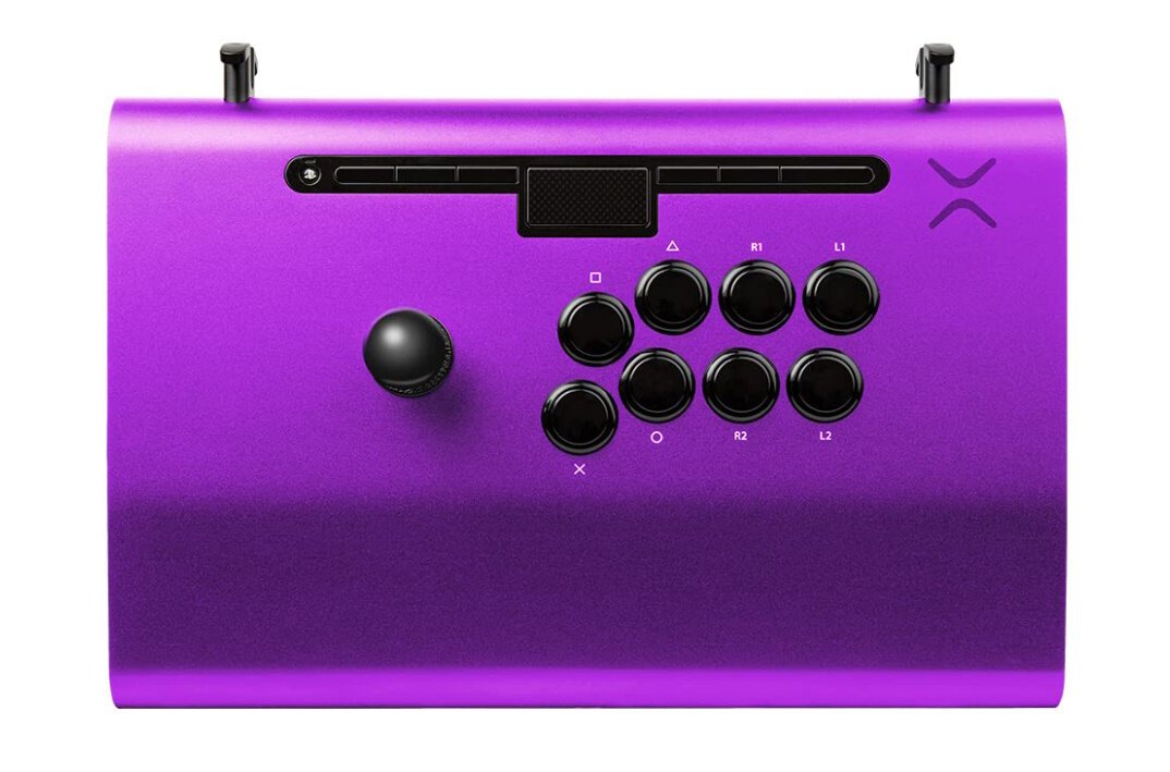 Purple Victrix Pro FS Arcade Fight Stick for PlayStation 4/5 and PC