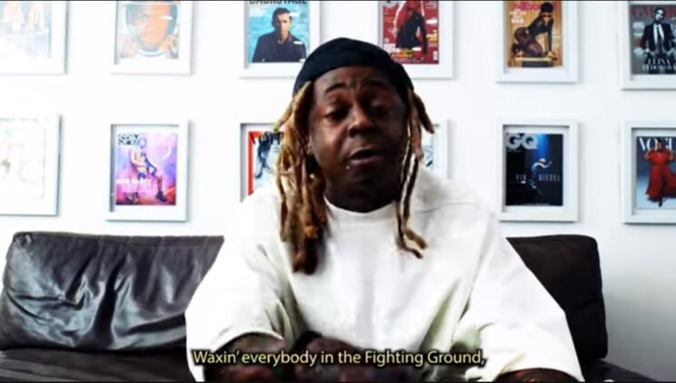 Lil Wayne is actually playing Street Figher 6