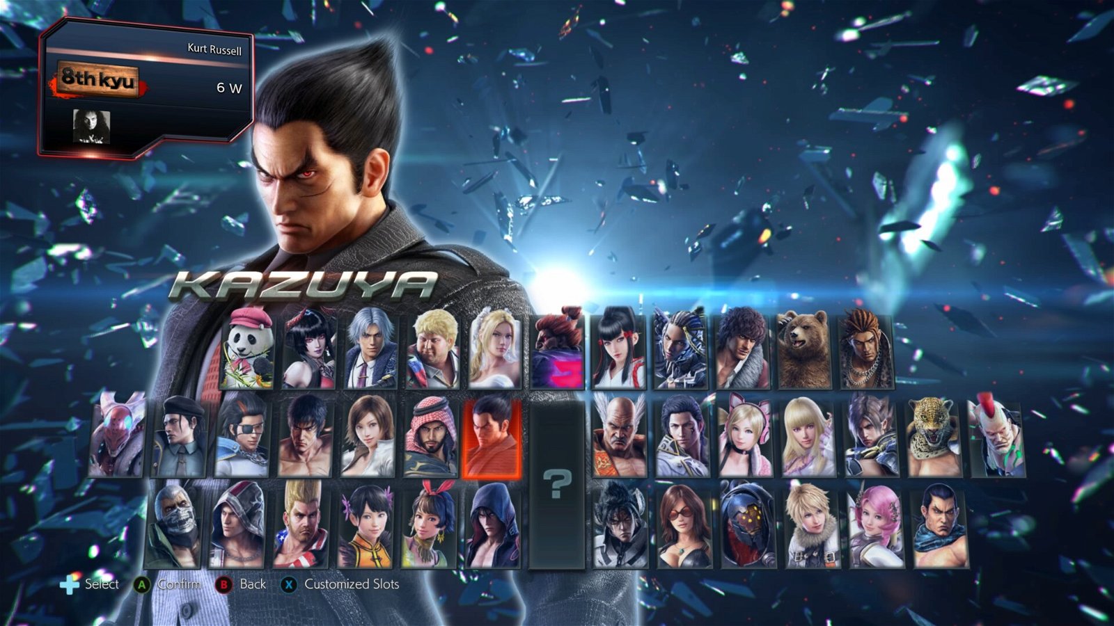 Tekken 7 consoles base roster