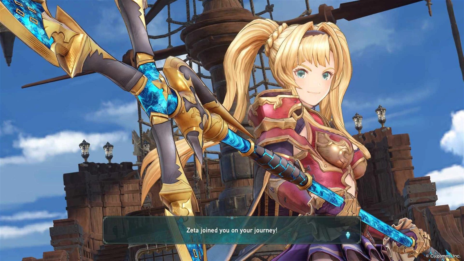Zeta Joins the party in Granblue Fantasy: Relink