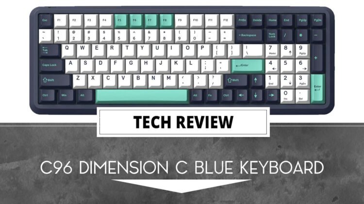 C96 Dimension C Blue Keyboard review header