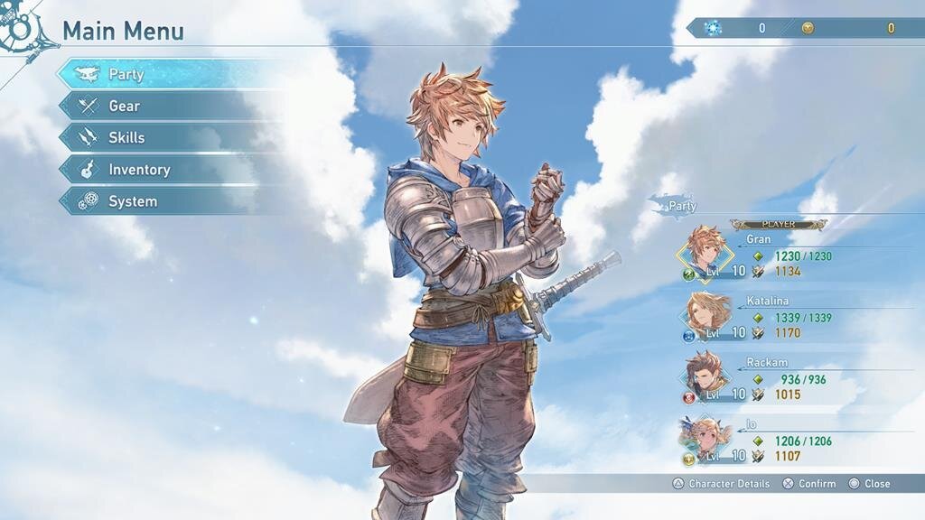 Changing Characters in Granblue Fantasy Relink Quest Mode - 1