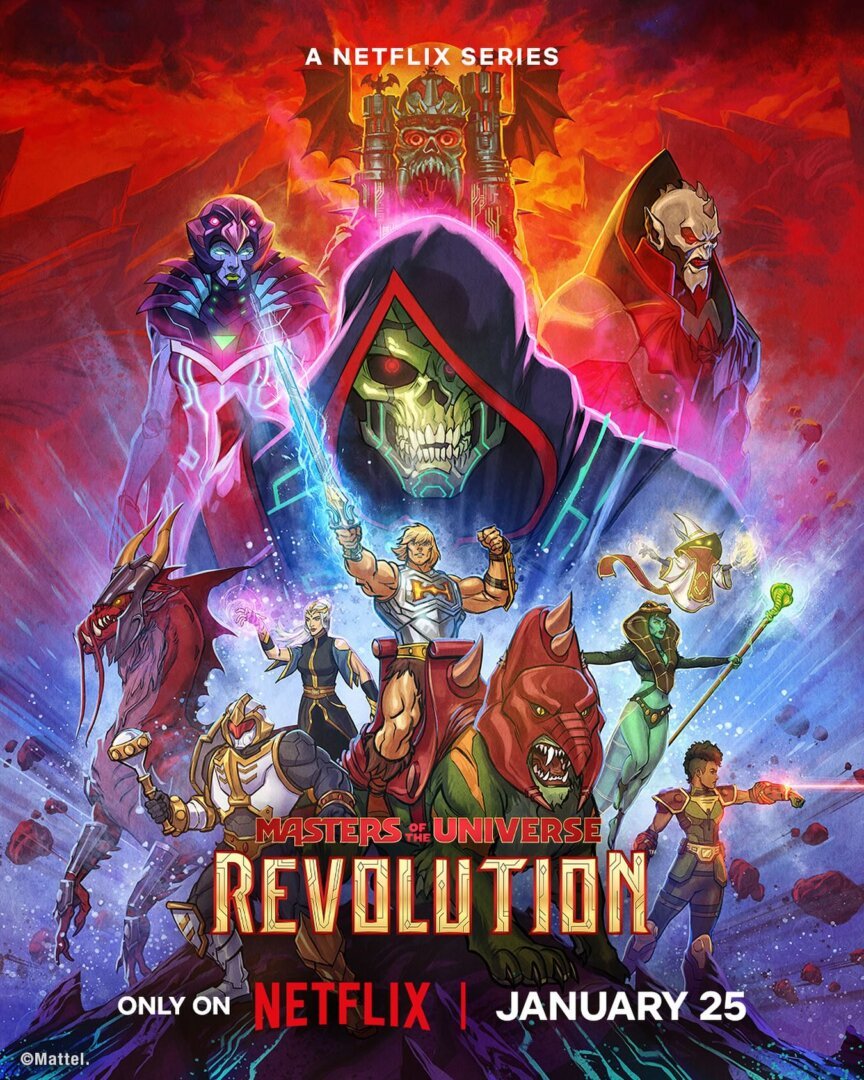 Masters of the Universe Revolution Revelations Teela He-Man Skeletor Hordak She-Ra