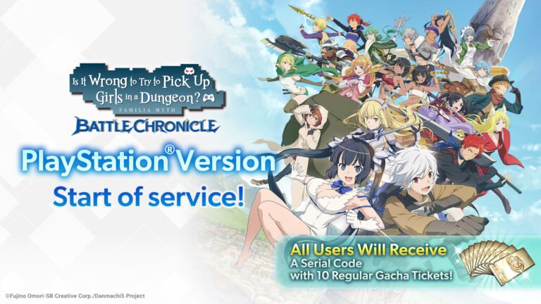 DanMachi: Battle Chronicle's PlayStation 4/5 Versions Released
